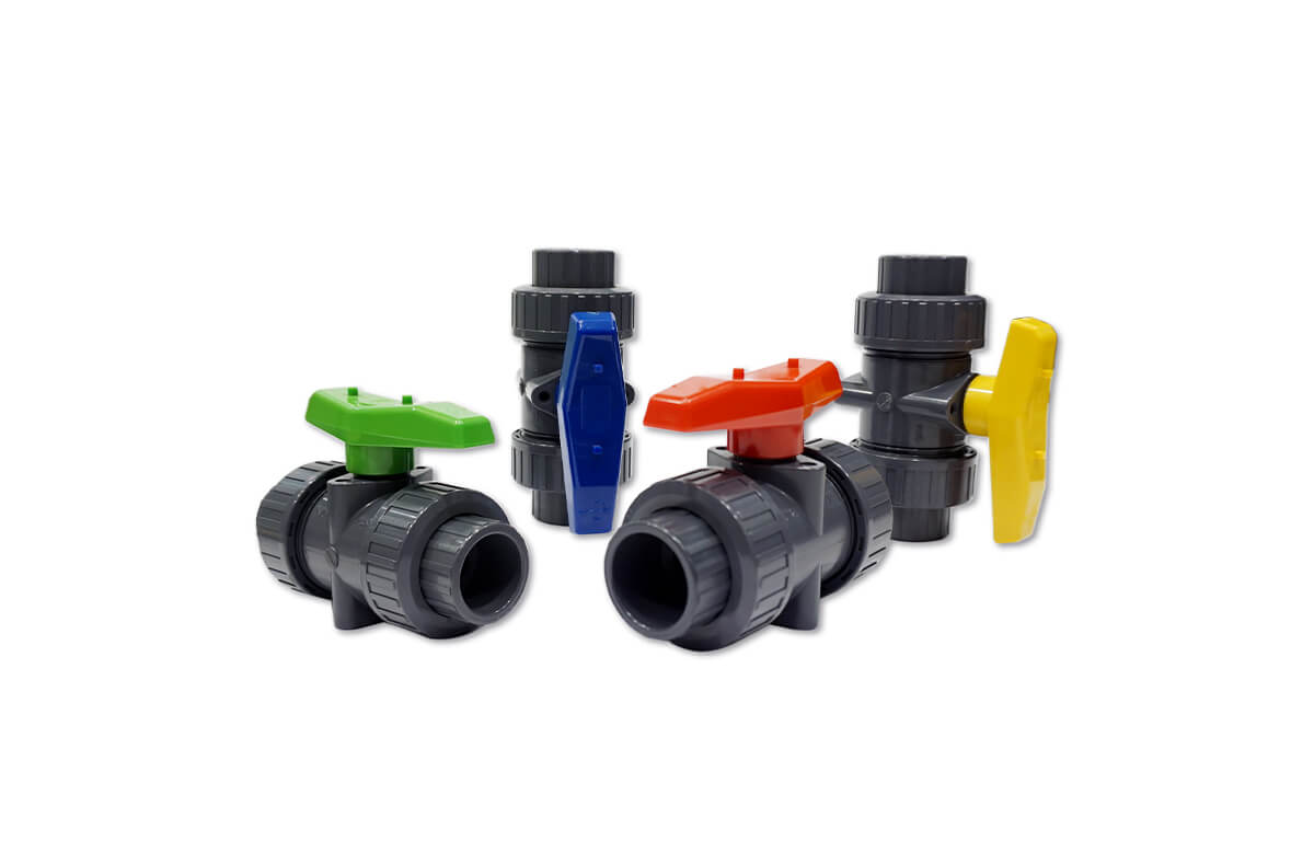 DOUBLE UNION BALL VALVE